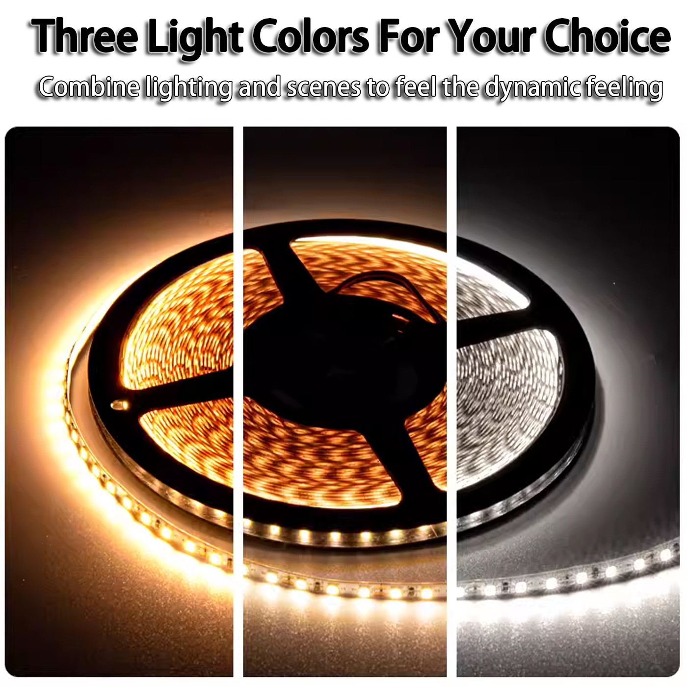 110V-240V Low Voltage COB Light Strip Waterproof Glue Filling for Outdoor Lighting