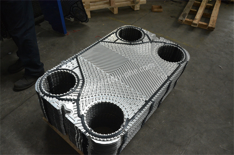 H17 Plate Type Heat Exchanger Components Industrial Titanium Material