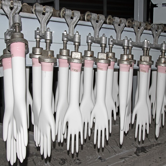 Small Nitrile Glove Manufacturing Machine Latex Surgical Glove Production Line for Rubber