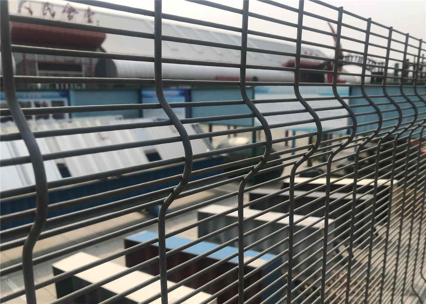 High Security Prison Anti -Cut Wire Fencing Panels Anti-Climb Security Resisdential Fence