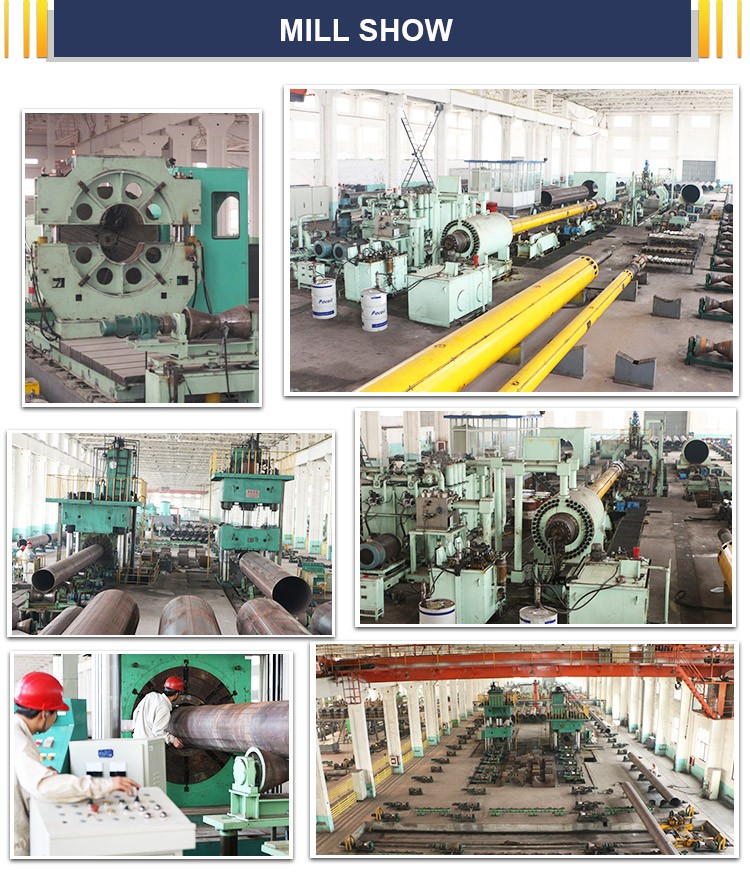 914.4mm LSAW Steel Pipe Hot Rolled , Steel Water Line Pipe