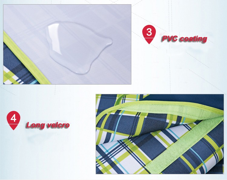 Folding Picnic Mat Camping Hiking Outdoor Portable Beach Blanket Thick Waterproof Lawn Cloth Camping Equipment Mat