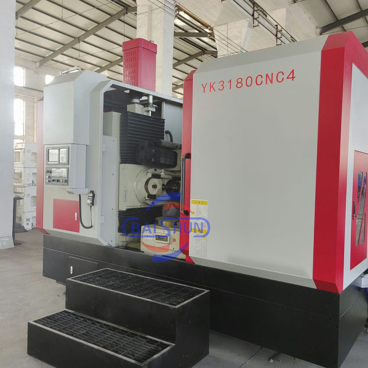 YK31125 Gear Cutter CNC Hobbing Machine Bevel Gear Cutting Machine