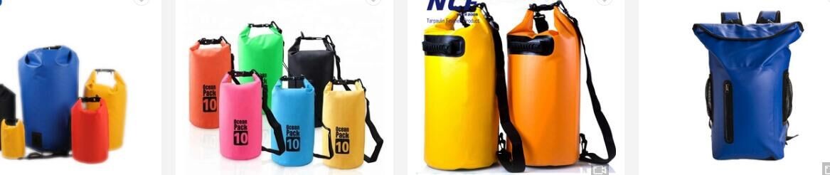 500D Roll Top Waterproof Backpack 30L Ocean Pack Dry Bag 20l For Kayak / Swim