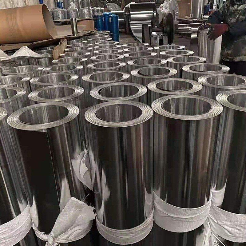 Thickness Custom Food Grade Aluminum Foil 1235 3003 8011 Jumbo Rolls Raw Materials 9-30 Micron Metals Metal Products
