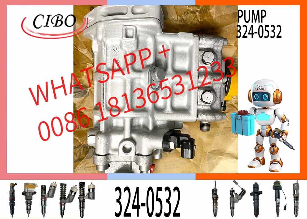 pump solenoid valve assembly for 320D pump 324-0532,295-9125,295-9127,10R-7659 for C6.4,C6.6,C4.2,C4.4 engine