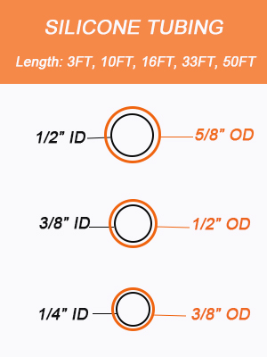 silicone tubing
