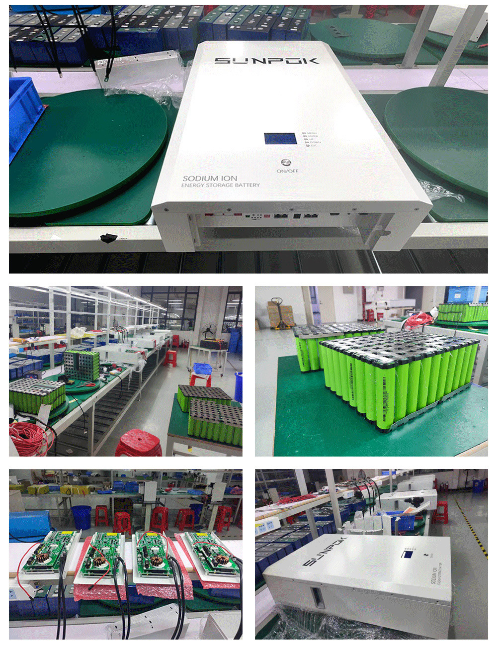 Sodium Ion Battery Pack 48v 100ah 200ah Home Energy Storage Systems Bms