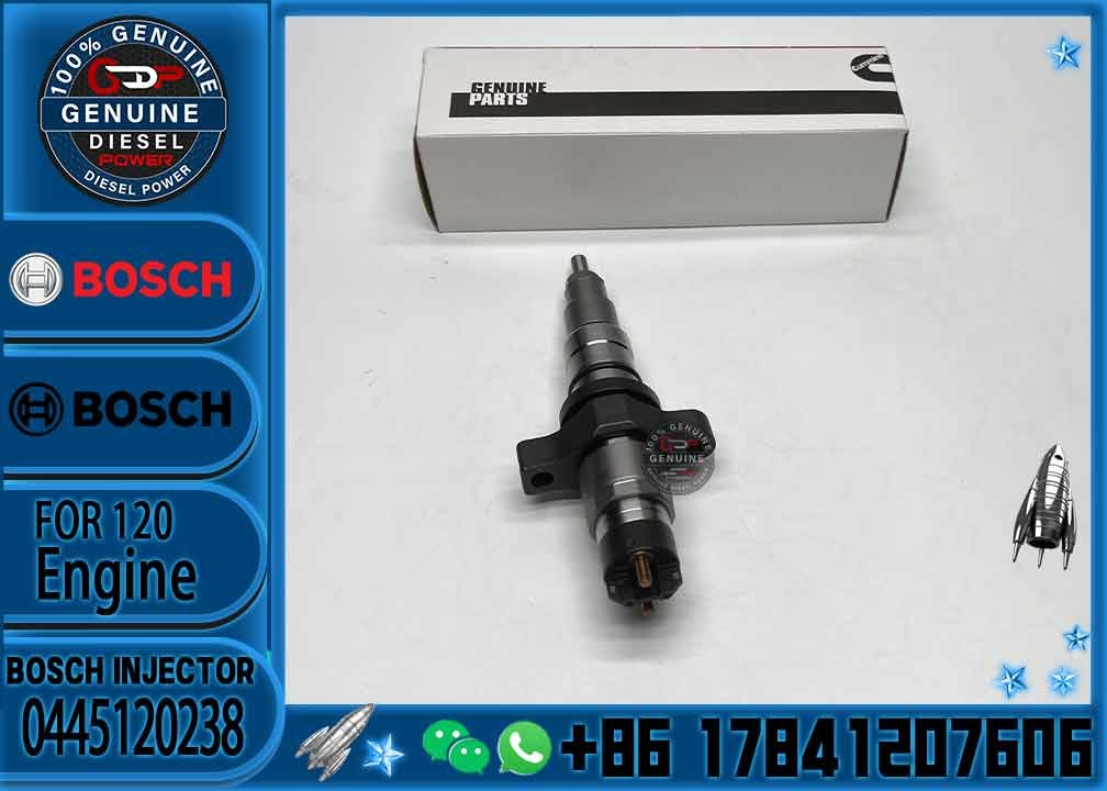 Factory Sale OE Quality Diesel Fuel Common Rail Injector 0445120238 0 445 120 238 5263316 For Dodge Ram 2500 3500 C Ummi