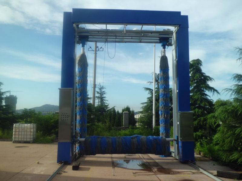 Rollover Bus / Truck Wash Machine For Hop-Dig Galvanized Coated Vehicles