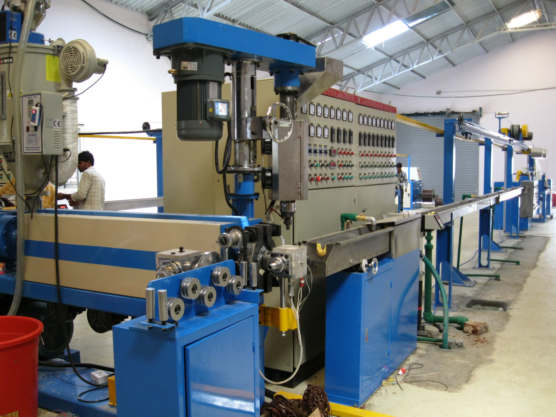 High Speed Wire Extrusion Machine For 1.5mm 2.5mm 4mm 6mm 10mm 16mm2 Cable