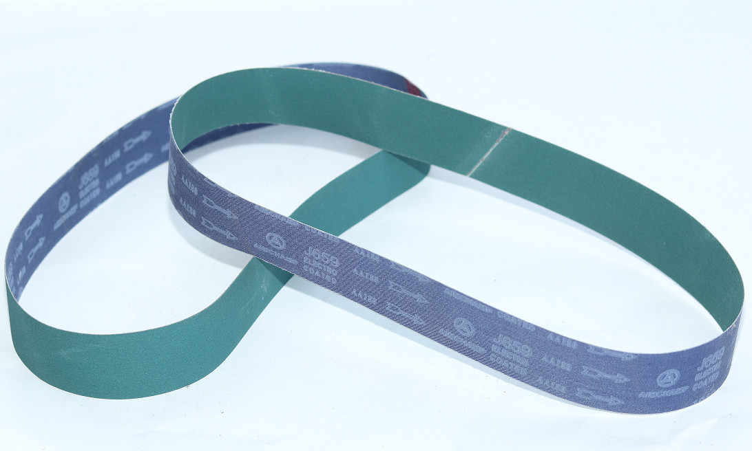 Aluminum Oxide Flexible Blending Cloth Abrasive Sanding Belt For Furniture Soft Metal