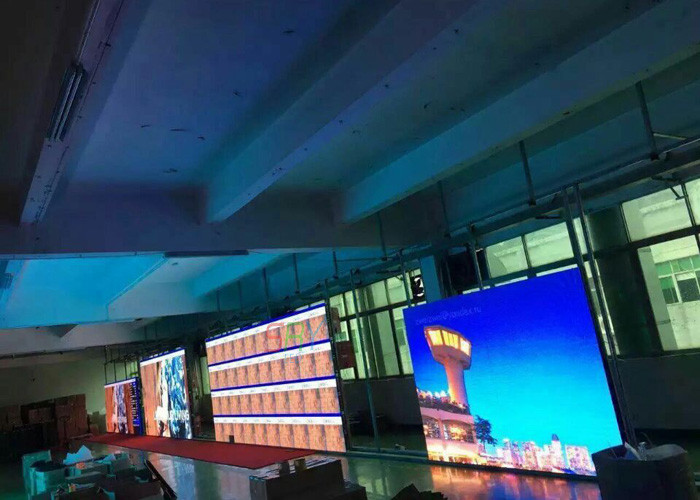 Dustproof SMD indoor LED display screen P7.62 With 7-80m Visual Distance