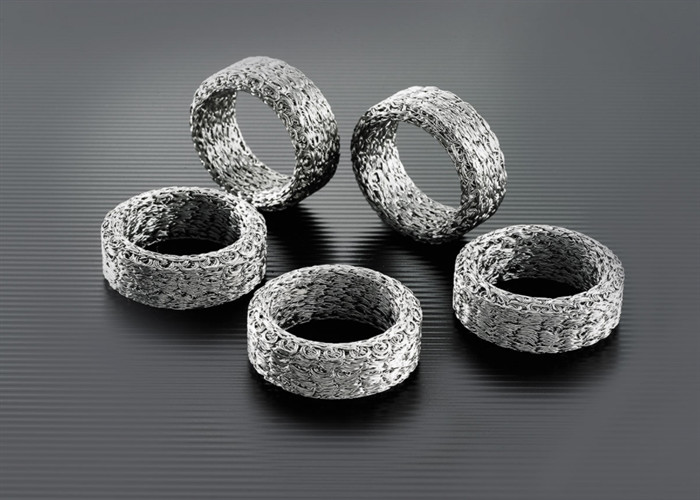 Metal 35mm Knitted Wire Mesh For Car Engine Catalysts Exhaust Muffler