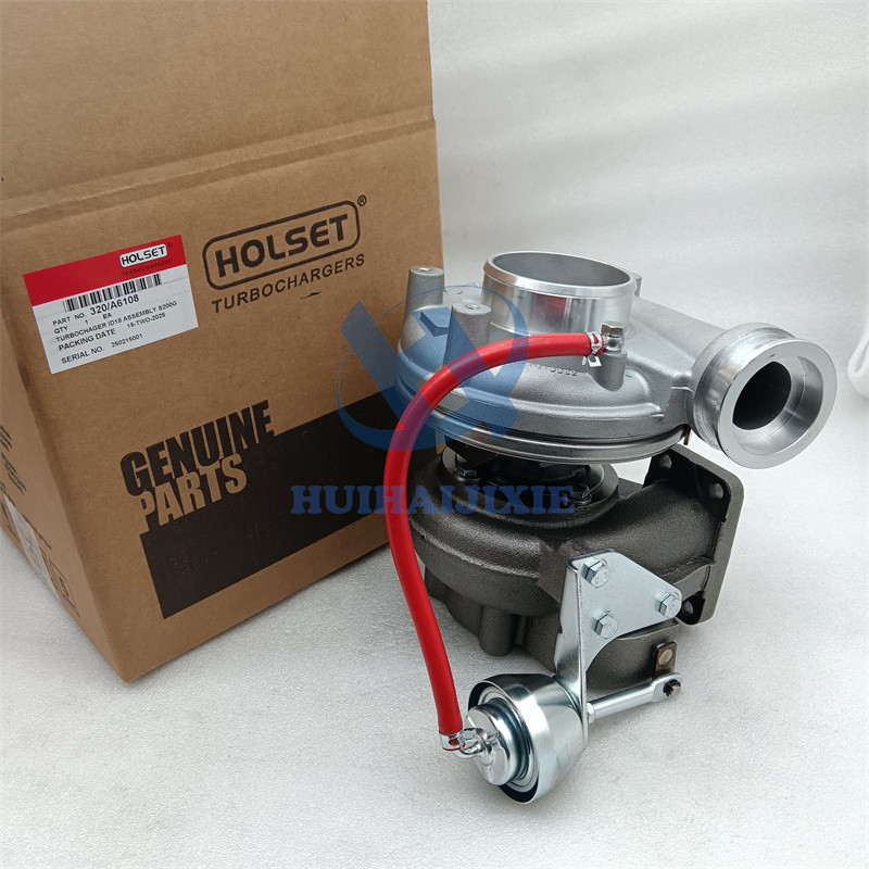 Construction Machinery Parts 320-A6108 Excavator Turbocharger Aluminum Material For P672 Engine 320/A6108 For JCB EarthMover 12649700084 Turbo