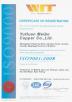 Yuhuan Meibo Copper Industry Co., Ltd Certifications