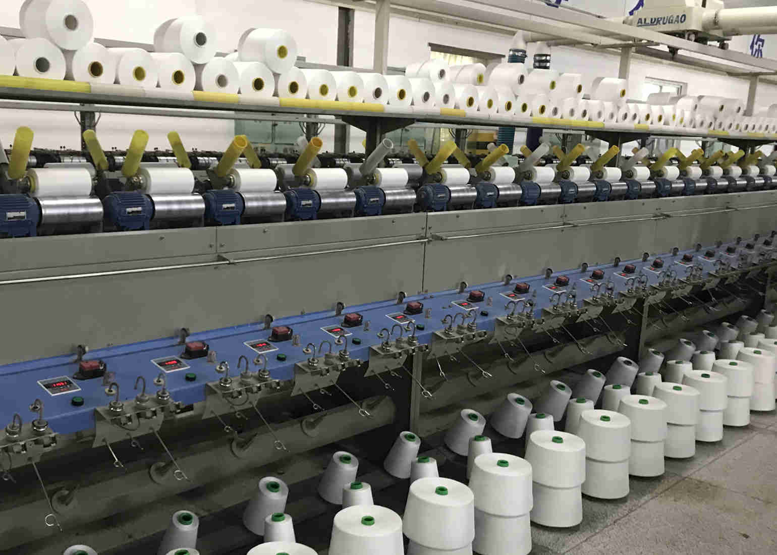 Factory Supply 20/2 JMT Brand High Tenacity Spun Raw White Polyester Yarn