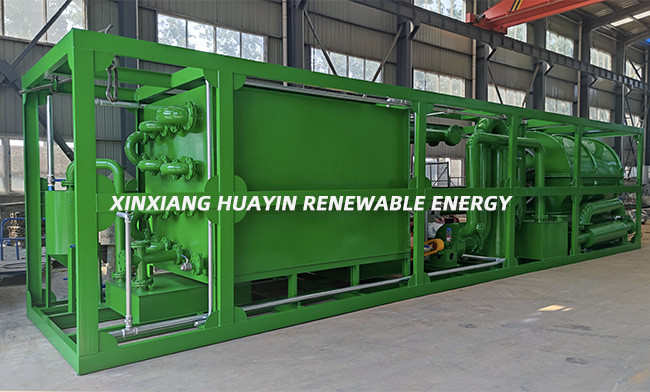 Automatic Waste Plastic To Oil Small Pyrolysis Plant Batch Type