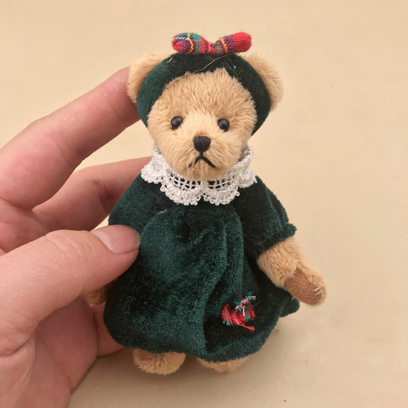 Teddy Bear Plush Joint Plush Bear Doll Key Chain Stuffed Animal Toys