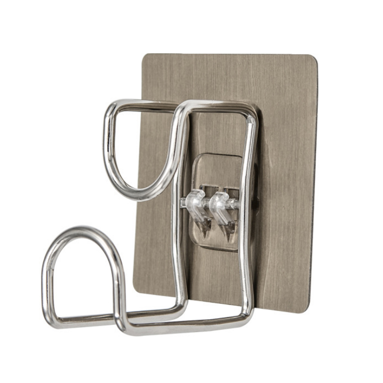 Stainless Steel Bathroom Robe Hook Self Adhesive Curtain Hooks Over Door
