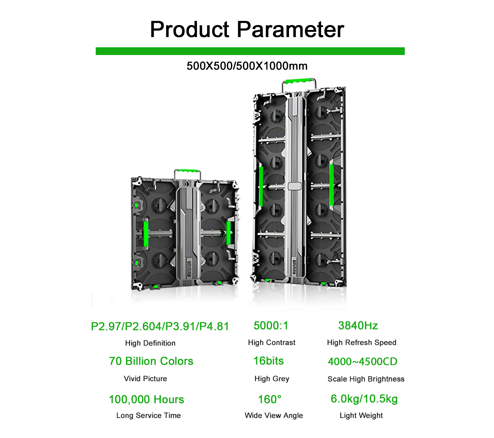 Rental LED Display Outdoor High Brightness Energy Saving P3.91 Stage LED Display Full Color Concert LED Video Wall