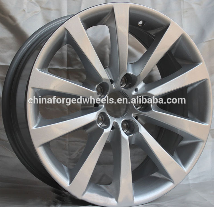 Car Rims For BMW 530Li,535Li/ Gun Metal Machined Customized 19" Forged Alloy Rims