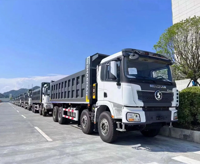 Shacman X3000 8x4 Dump Truck With 31-40 Ton Load Capacity For Heavy Cargo Transportation