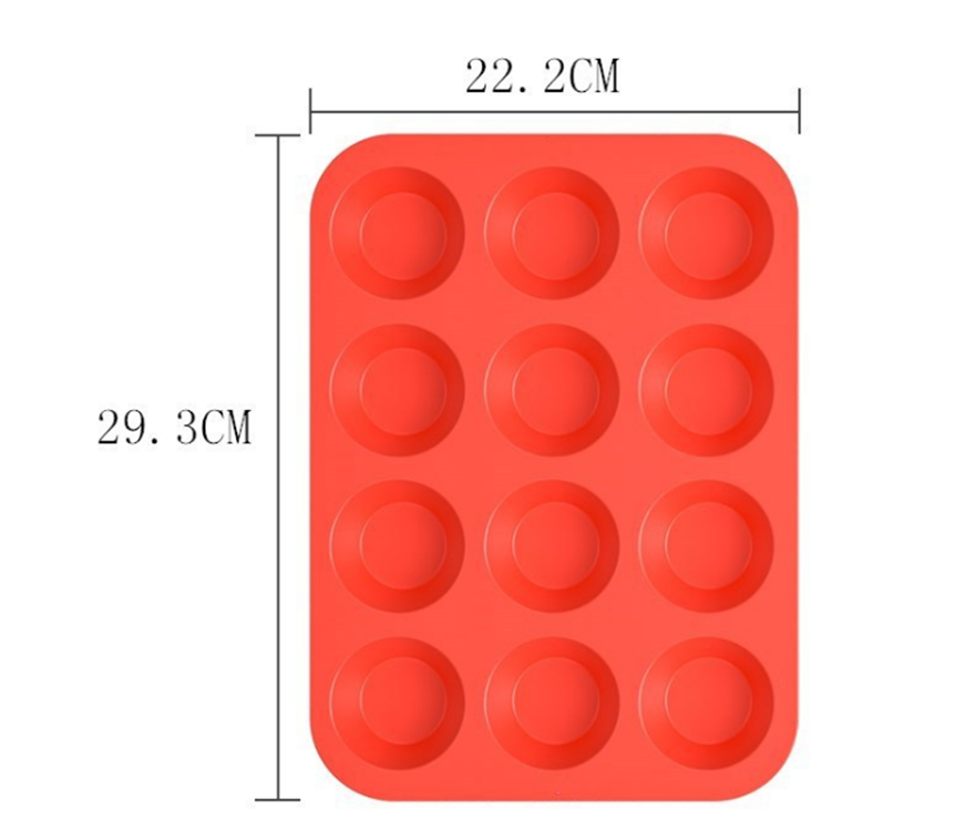 CIQ Certified Silicone Baking Moulds Undeform For Multiapplication