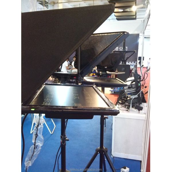 TELIKOU 17 INCH  TELEPROMPTER WITH 17 INCH MONITOR FOR LOCATION AND STUDIO