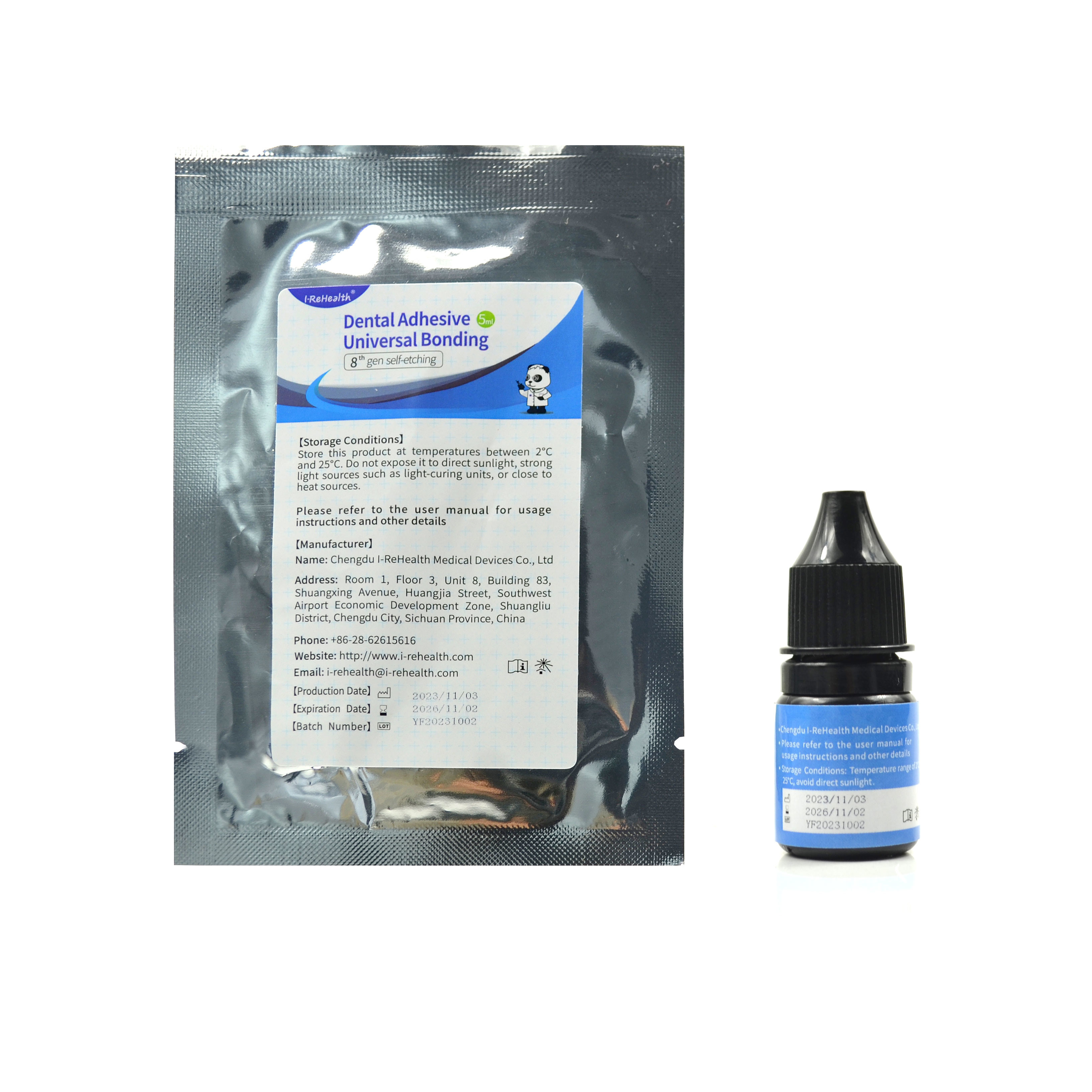 Light-Cured 5ml Dental Adhesive Universal And Suitable For All dental