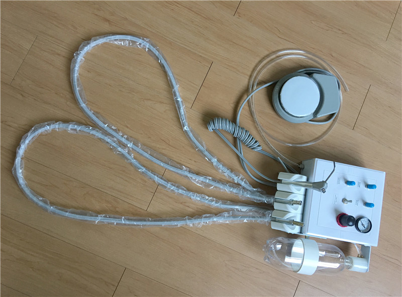Portable Dental Air Turbine Unit With Water Bottle 600ml