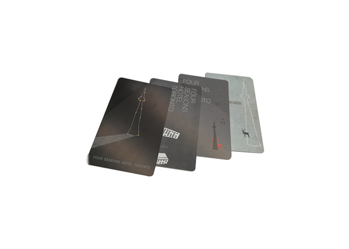 PVC / PET RFID Hotel Key Cards Access Control Blank Room Key Cards 320bytes Memory