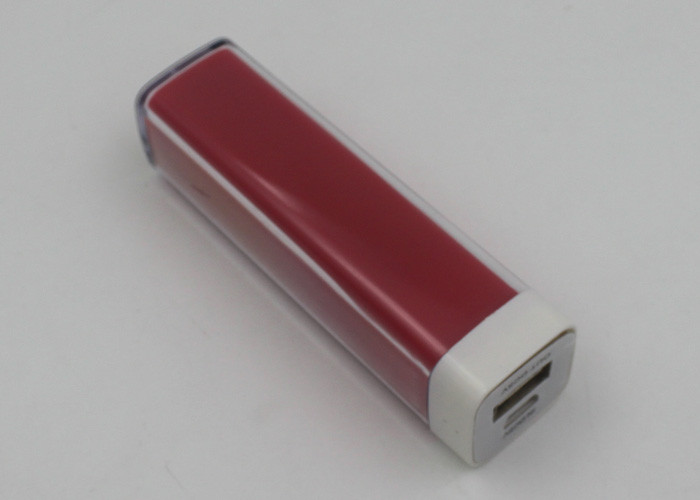 Mini Channel Lipstick Power Bank 2600 Mah Electronic Gift For Women / Girl