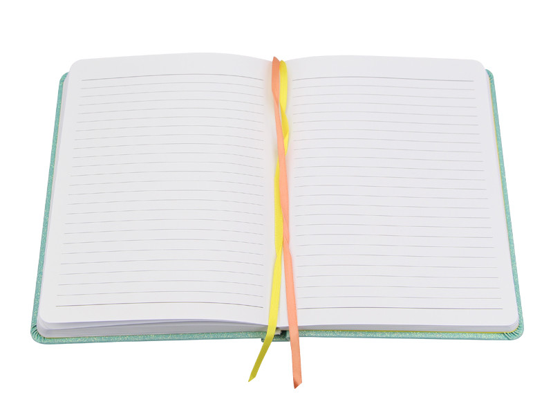 Office Custom Journal Printing , Personalised Glitter Notebook For Girls Men