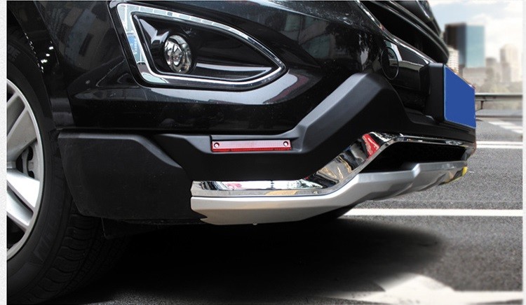 Plastic ABS Car Bumper Guard for FORD EDGE 2015 , Front Guard and Rear Guard