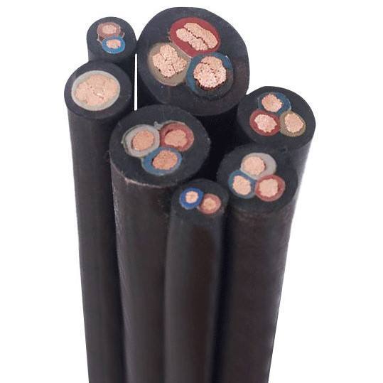 YC/H07RN-F 450/750V 0.3-50mm2 EPR Insulated Heavy-duty Rubber Cable 2-4 Cores Waterproof Power Cable for Lifts & Cranes