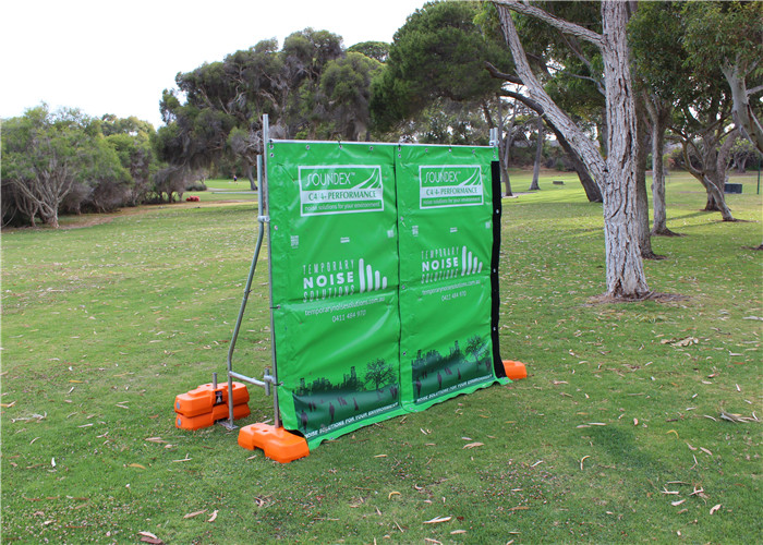 Temporary Acoustic Barriers PVC materials