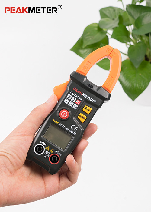 Mini Size AC Digital Clamp Meter Multimeter Handheld High Precision For Industrial Use