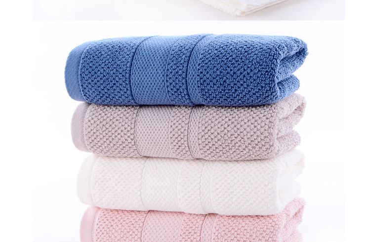Home Antibacterial Cotton Towel Manufacturers with Soft Absorbent and Thick Fabric