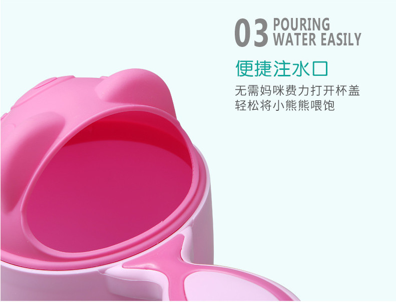Bear Bathing Cup Baby / Shower Shampoo Cup Water Spoon Bath Wash