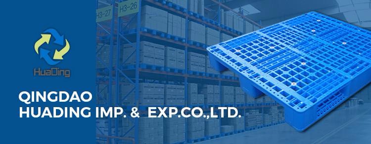 heavy duty large stackable double sides HDPE plastic pallet for sale