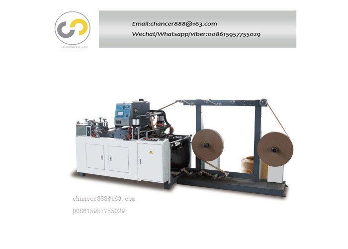 High speed paper bag handle machine , Twisted paper rope handle making machine
