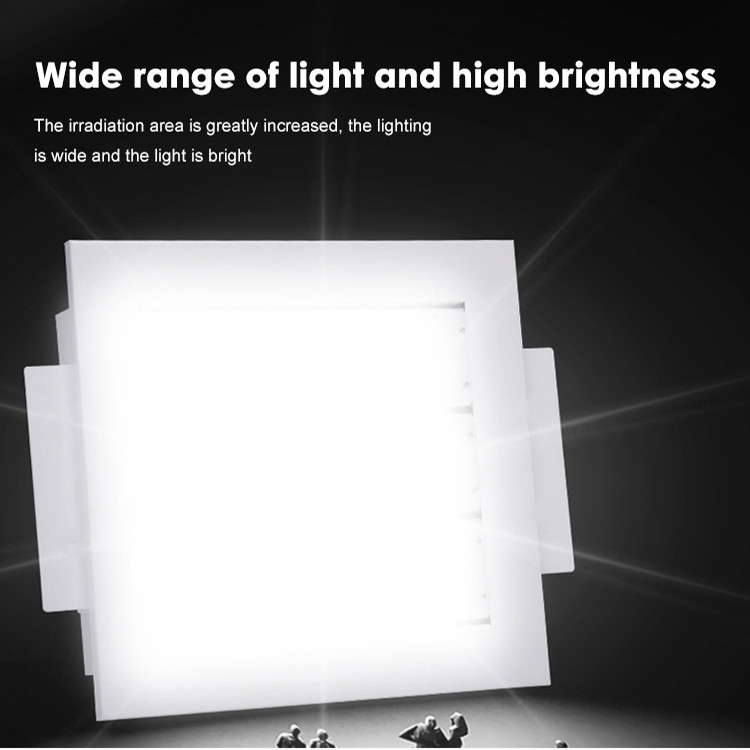 100W Gas Station Linear Industrial High Bay Lighting IP54 Waterproof