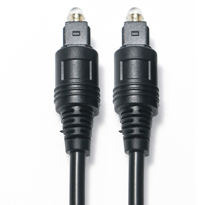 [ Factory Outlet ] Toslink Cable Digital Optical Audio Black Cable OD4.0 PVC For TV Sound Bar AV Receiver Game Console
