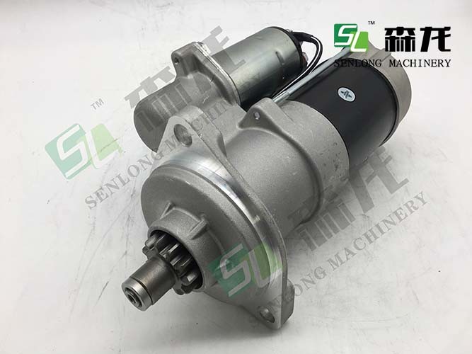 24V 11T Starter for Doosan Daewoo Excavator DH150-9 DH225-7 DL06 29MT 65.26201-7076 8200475 Aftermarket Part