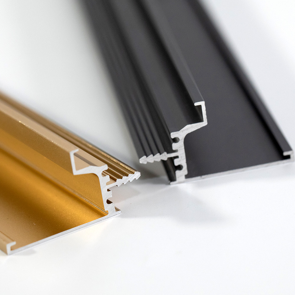 Furniture Half Edge 22mm Thickness Aluminium Drawer Handles