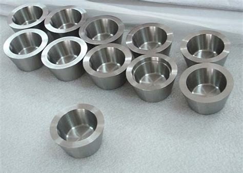 Fabricated Pure Tungsten Crucible In High Temperature As Melting Pot