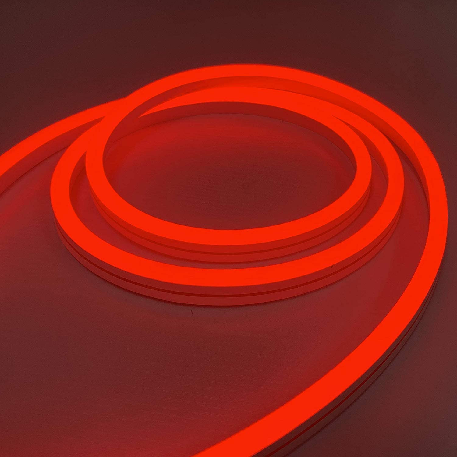 Dimmable IP67 LED Neon Rope Light Flexible Hoses 5A Waterproof