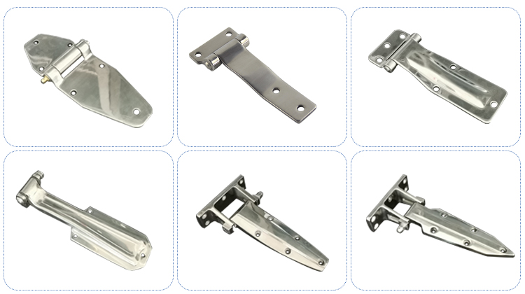 Stainless Steel Trailer and Truck Body Parts Refrigerator Box Truck Body Door Hinge for Versatile Truck Configurations