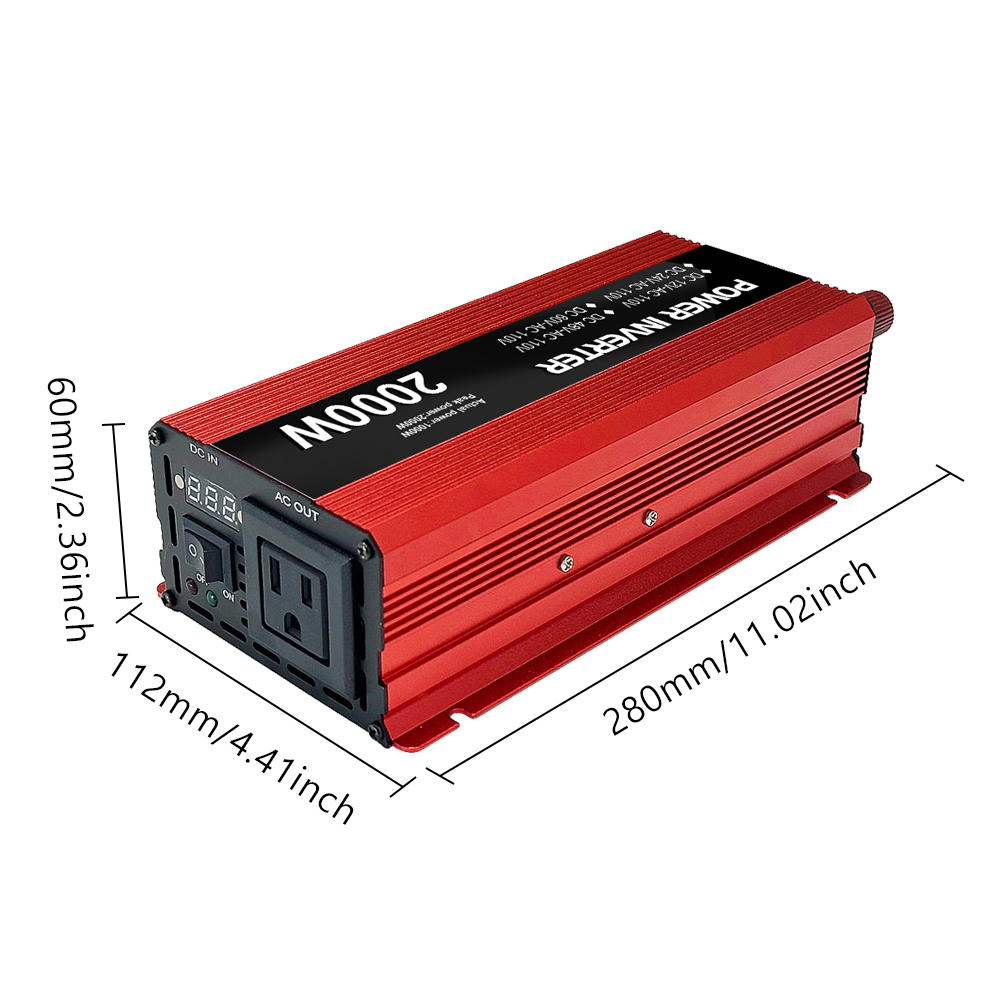 12V 24V 48V 60V to 110V 220V 230V Off Grid Charger Power Inverter
